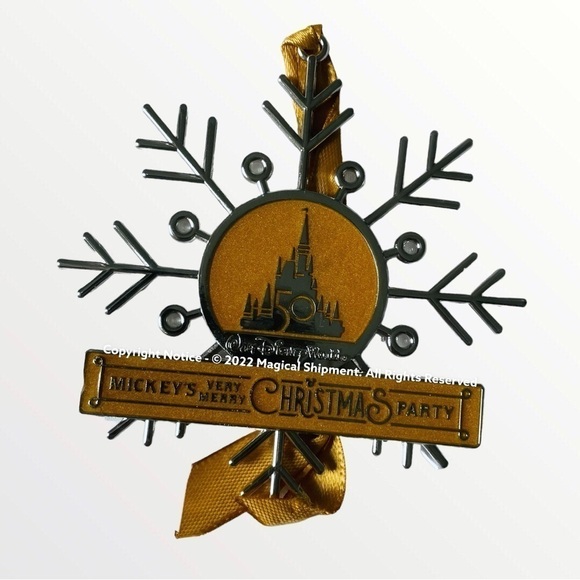Disney Parks - 2022 Mickey’s Very Merry Christmas Party - Ornament + Guidemaps - Picture 2 of 3